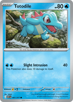 Pokemon Ascended Heroes Totodile - 41