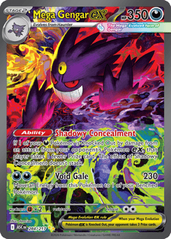 Pokemon Ascended Heroes Mega Gengar ex - 284