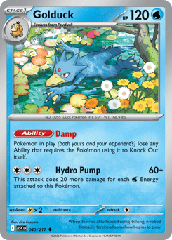 Pokemon Ascended Heroes Golduck - 40