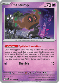 Pokemon Chaos Rising Phantump - 38