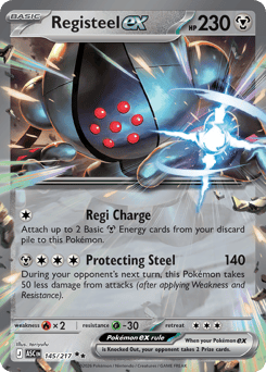 Pokemon Ascended Heroes Registeel ex - 145