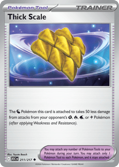 Pokemon Ascended Heroes Thick Scale - 211