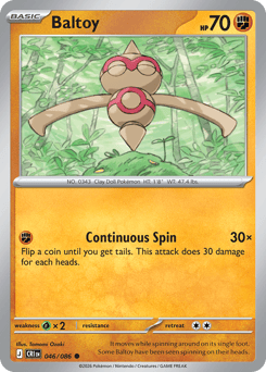 Pokemon Chaos Rising Baltoy - 46