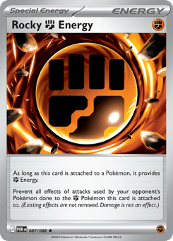 Pokemon Perfect Order Rocky Fighting Energy - 87