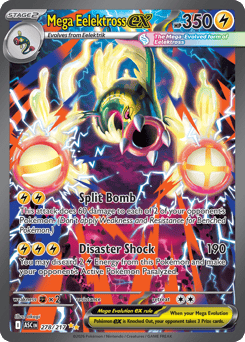 Pokemon Ascended Heroes Mega Eelektross ex - 278