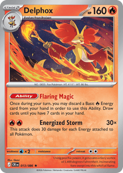 Pokemon Chaos Rising Delphox - 13