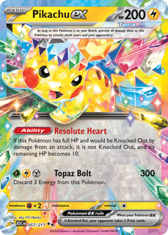 Pokemon Ascended Heroes Pikachu ex - 57