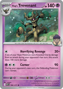 Pokemon Ascended Heroes Hop's Trevenant - 96