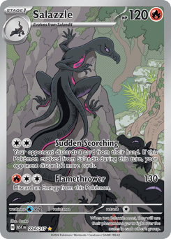 Pokemon Ascended Heroes Salazzle - 224