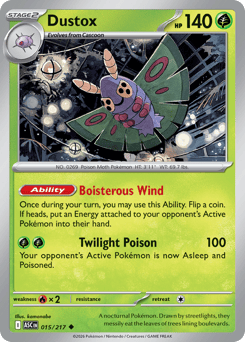 Pokemon Ascended Heroes Dustox - 15