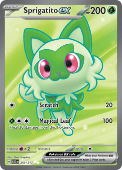 Pokemon Ascended Heroes Sprigatito ex - 251