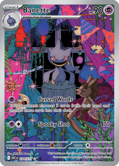 Pokemon Ascended Heroes Banette - 234