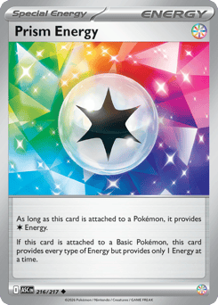Pokemon Ascended Heroes Prism Energy - 216