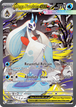 Pokemon Ascended Heroes Mega Froslass ex - 275