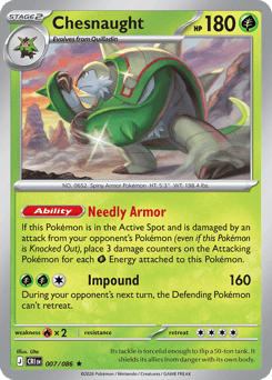 Pokemon Chaos Rising Chesnaught - 7