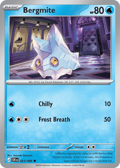 Pokemon Chaos Rising Bergmite - 23