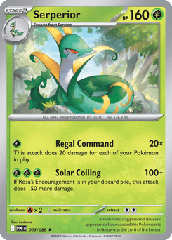 Pokemon Perfect Order Serperior - 6
