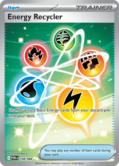 Pokemon Perfect Order Energy Recycler - 108