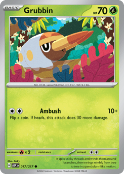 Pokemon Ascended Heroes Grubbin - 17