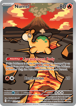 Pokemon Ascended Heroes Numel - 223
