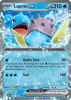 Pokemon Perfect Order Lapras ex - 22