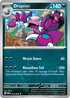 Pokemon Perfect Order Drapion - 52