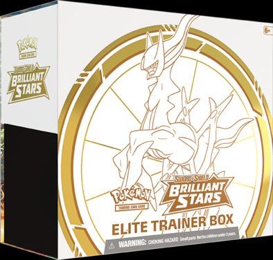 Newest Pokemon Brilliant Stars Elite Trainer Box