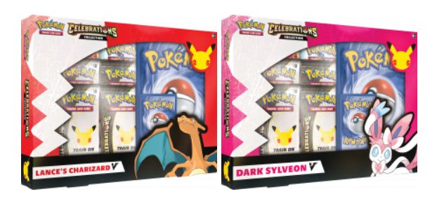 Pokemon Lance's Charizard V & Dark online Sylveon V Collection Box (Set Of 2) Sealed