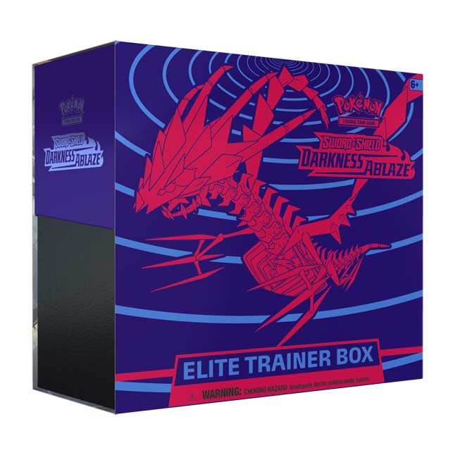 Pokemon TCG: Sword and Shield Elite Trainer Box- Zamazenta, 8 Boosters