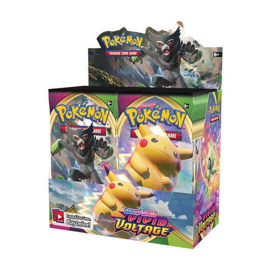 Pokémon TCG: Sword & Shield-Vivid Voltage Booster Box (36 Packs)