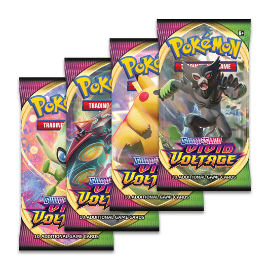Pokémon TCG: Sword & Shield-Vivid Voltage Booster Pack (10 Cards)